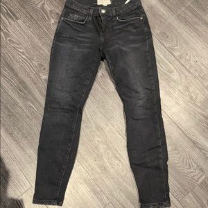 Current Elliot The Stiletto black wash Denim